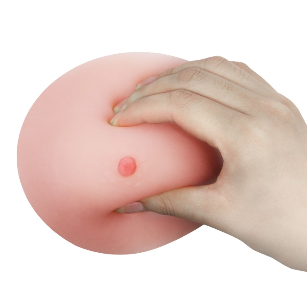Имплант груди BAILE True Breast, реалистичный, бежевый, 1 шт., фото №5 — секс шоп Украина, NO TABOO