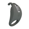 Эрекционное виброкольцо Pretty Love Master Ring с усиками, серое, 7.5 х 4 см фото №4 — секс игрушки: Украина, NO TABOO
