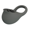 Эрекционное виброкольцо Pretty Love с подвижным язычком, серое, 8 х 4 см фото №5 — секс игрушки: Украина, NO TABOO