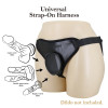 Трусики для страпона Pretty Love Caludio I на ремнях черные, 9 см фото №3 — секс игрушки: Украина, NO TABOO