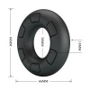 Эрекционное кольцо Crazy Bull Bertram силиконовое, чёрное, 6.6 х 1.8 см фото №7 — секс игрушки: Украина, NO TABOO