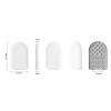 Мини мастурбатор DOU BAO ICE CUBE Pocket Genius с рельефом кубиков, белый, 8.2 х 5.2 см фото №8 — секс игрушки: Украина, NO TABOO