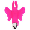 Вибратор на палец Toy Joy Butterfly Pleaser в виде бабочки, розовый, 11 х 7 см фото №1 — секс игрушки: Украина, NO TABOO