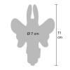 Вибратор на палец Toy Joy Butterfly Pleaser в виде бабочки, розовый, 11 х 7 см фото №3 — секс игрушки: Украина, NO TABOO