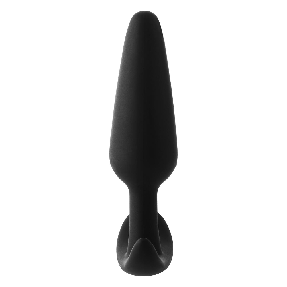 Анальная пробка Dream Toys Fantasstic с ограничителем, черная, 8.3 х 2.1 см фото №3 — секс игрушки: Украина, NO TABOO