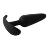 Анальная пробка Dream Toys Fantasstic с ограничителем, черная, 8.3 х 2.1 см фото №4 — секс игрушки: Украина, NO TABOO
