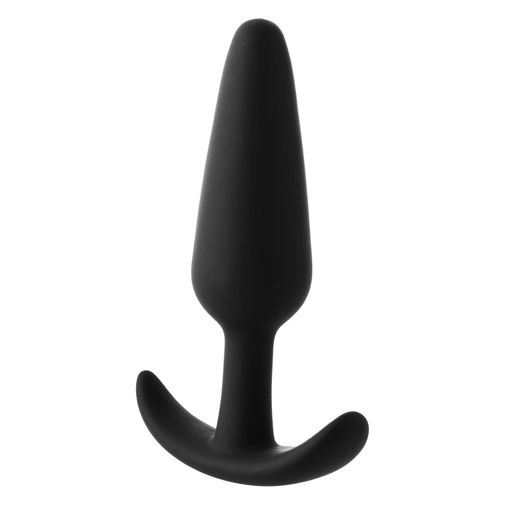 Анальная пробка Dream Toys Fantasstic с ограничителем, черная, 8.3 х 2.1 см фото №5 — секс игрушки: Украина, NO TABOO