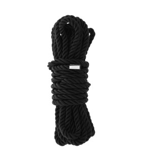 Верёвка для бондажа Dream Toys Blaze нейлоновая, чёрная, 5 м - No Taboo
