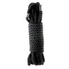 Верёвка для бондажа Dream Toys Blaze нейлоновая, чёрная, 5 м, фото №3 — секс шоп Украина, NO TABOO