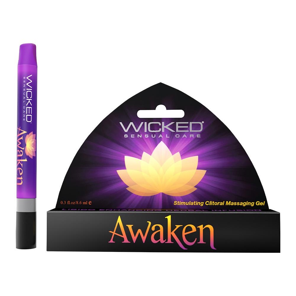 Стимулирующий гель Wicked Sensual Care Awaken для клитора, 8.6 мл, фото №0 — секс шоп Украина, NO TABOO