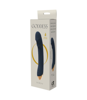 Вибратор для точки G Dream Toys Boreas с подогревом, синий, 21 х 3.9 см - No Taboo