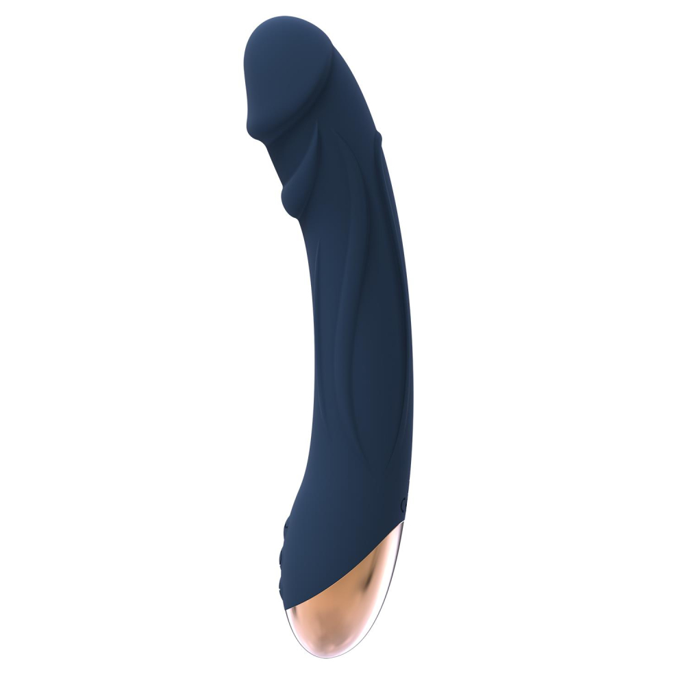 Вибратор для точки G Dream Toys Boreas с подогревом, синий, 21 х 3.9 см фото №5 — секс игрушки: Украина, NO TABOO
