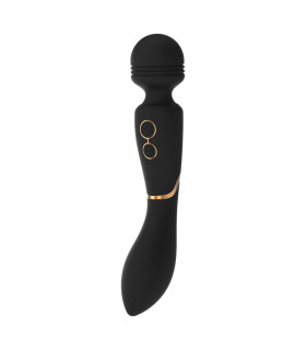 Вибратор-микрофон Dream Toys Celine двусторонний, черный, 22.5 х 3.9 см - No Taboo