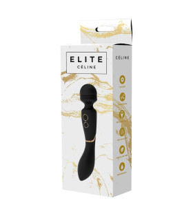 Вибратор-микрофон Dream Toys Celine двусторонний, черный, 22.5 х 3.9 см - No Taboo