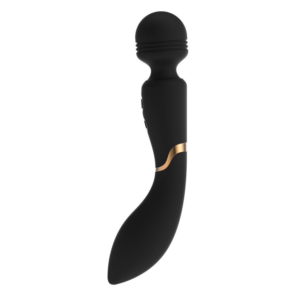 Вибратор-микрофон Dream Toys Celine двусторонний, черный, 22.5 х 3.9 см фото №6 — секс игрушки: Украина, NO TABOO