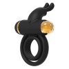 Эрекционное виброкольцо Dream Toys Joel с ушками, черное, 9 х 2.5 см фото №6 — секс игрушки: Украина, NO TABOO