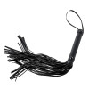 Флоггер Dream Toys Blaze Whip с петлей, черный, 24 см, фото №3 — секс шоп Украина, NO TABOO