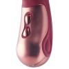 Вибратор-кролик Dream Toys Duo рельефный, бордовый, 19.4 х 3.8 см фото №7 — секс игрушки: Украина, NO TABOO