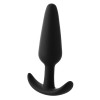 Анальная пробка Dream Toys Fantasstic с ограничителем, черная, 9.9 х 2.5 см фото №5 — секс игрушки: Украина, NO TABOO
