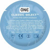 Набор классических латексных презервативов One Classic Select, 5 шт, фото №2 — секс шоп Украина, NO TABOO