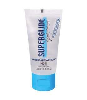 Лубрикант HOT Superglide на водной основе, 100 мл - No Taboo