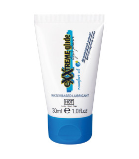 Анальный лубрикант HOT eXXtreme Glide на водной основе, 30 мл - No Taboo