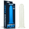 Фаллоимитатор реалистичный Lovetoy Lumino Play Dildo светится в темноте, на присоске, прозрачный, 21 х 4 см фото №1 — секс игрушки: Украина, NO TABOO
