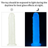 Фаллоимитатор реалистичный Lovetoy Lumino Play Dildo светится в темноте, на присоске, прозрачный, 21 х 4 см фото №8 — секс игрушки: Украина, NO TABOO