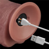 Вибратор двойной плотности Lovetoy Dual Density Power Cock на присоске, бежевый, 22.8 х 4 см фото №10 — секс игрушки: Украина, NO TABOO
