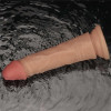 Вибратор реалистичный Lovetoy Power Basics Cock на присоске, бежевый, 18 х 4 см фото №5 — секс игрушки: Украина, NO TABOO