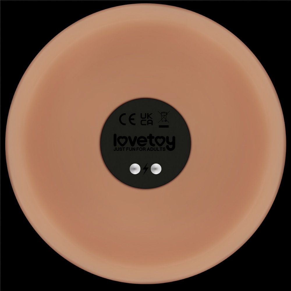 Вибратор реалистичный Lovetoy Power Basics Cock на присоске, бежевый, 18 х 4 см фото №11 — секс игрушки: Украина, NO TABOO