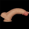 Вибратор реалистичный Lovetoy Power Basics Cock на присоске, бежевый, 23 х 5 см фото №8 — секс игрушки: Украина, NO TABOO