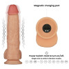 Вибратор реалистичный Lovetoy Power Basics Cock на присоске, бежевый, 23.6 х 5.1 см фото №3 — секс игрушки: Украина, NO TABOO