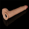 Вібратор-гігант реалістичний Lovetoy Power Basics Cock на присосці, бежевий, 28.3 х 5.5 см фото №9 — секс іграшки: Україна, NO TABOO