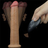 Вибратор с пультом Lovetoy Nature Cock с ротацией, на присоске, бежевый, 25.3 х 4.5 см фото №18 — секс игрушки: Украина, NO TABOO