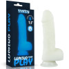 Фаллоимитатор реалистичный Lovetoy Lumino Play Dildo светится в темноте, на присоске, прозрачный, 19.3 х 4 см фото №1 — секс игрушки: Украина, NO TABOO