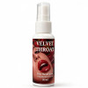 Спрей для глубокого минета WOW Velvet Throat со вкусом клубники, 50 мл, фото №2 — секс шоп Украина, NO TABOO