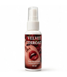 Спрей для глубокого минета WOW Velvet Throat со вкусом клубники, 50 мл - No Taboo