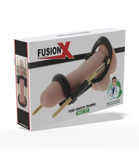 Набор для увеличения пениса Hidden Desire Fusion X черный, 26 х 9 см - No Taboo