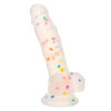Фаллоимитатор на присоске CalExotics Party Boy разноцветный, 17.8 х 3.8 см фото №1 — секс игрушки: Украина, NO TABOO