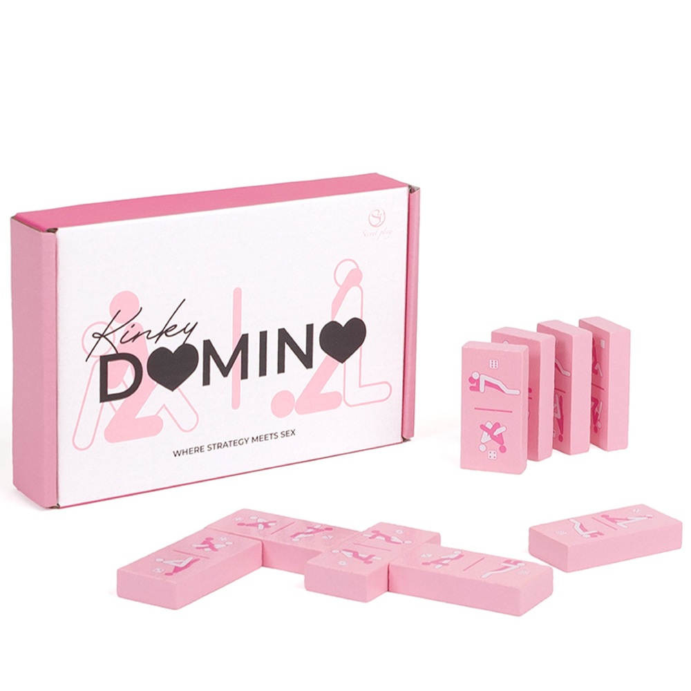 Сексуальная игра Secret Play Kinky Domino розовая, фото №0 — секс шоп Украина, NO TABOO