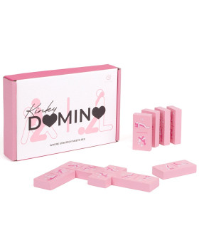 Сексуальна гра Secret Play Kinky Domino рожева - No Taboo