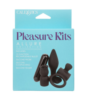Набір секс-іграшок CalExotics Allure Collection чорний, 4 шт - No Taboo