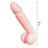 Надувная игрушка для бассейна Hidden Desire Fuck Dolls в форме пениса, бежевая, 145 см, фото №2 — секс шоп Украина, NO TABOO