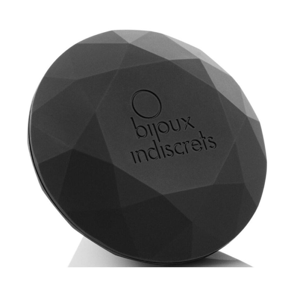Вибратор для клитора Bijoux Indiscrets Diamond в форме алмаза, черный, 6.5 см фото №4 — секс игрушки: Украина, NO TABOO