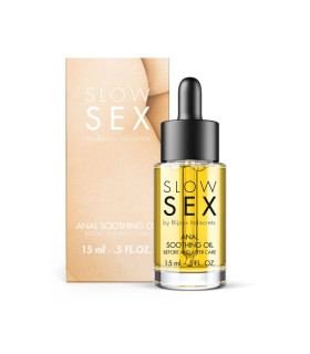Олійка для анального сексу Bijoux Indiscrets Slow Sex заспокійлива, 15 мл - No Taboo