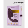 Вакуумный стимулятор Womanizer Next Duo с вибрацией, фиолетовый, 19,3 х 5,6 см фото №20 — секс игрушки: Украина, NO TABOO