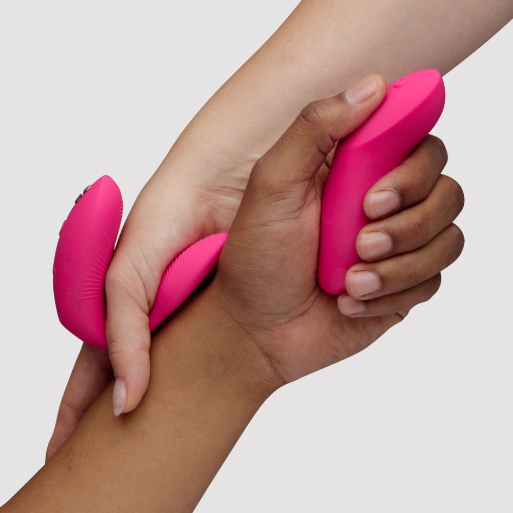 Вибратор для пар We-Vibe Chorus Pro с пультом и приложением, розовый, 8 см фото №36 — секс игрушки: Украина, NO TABOO