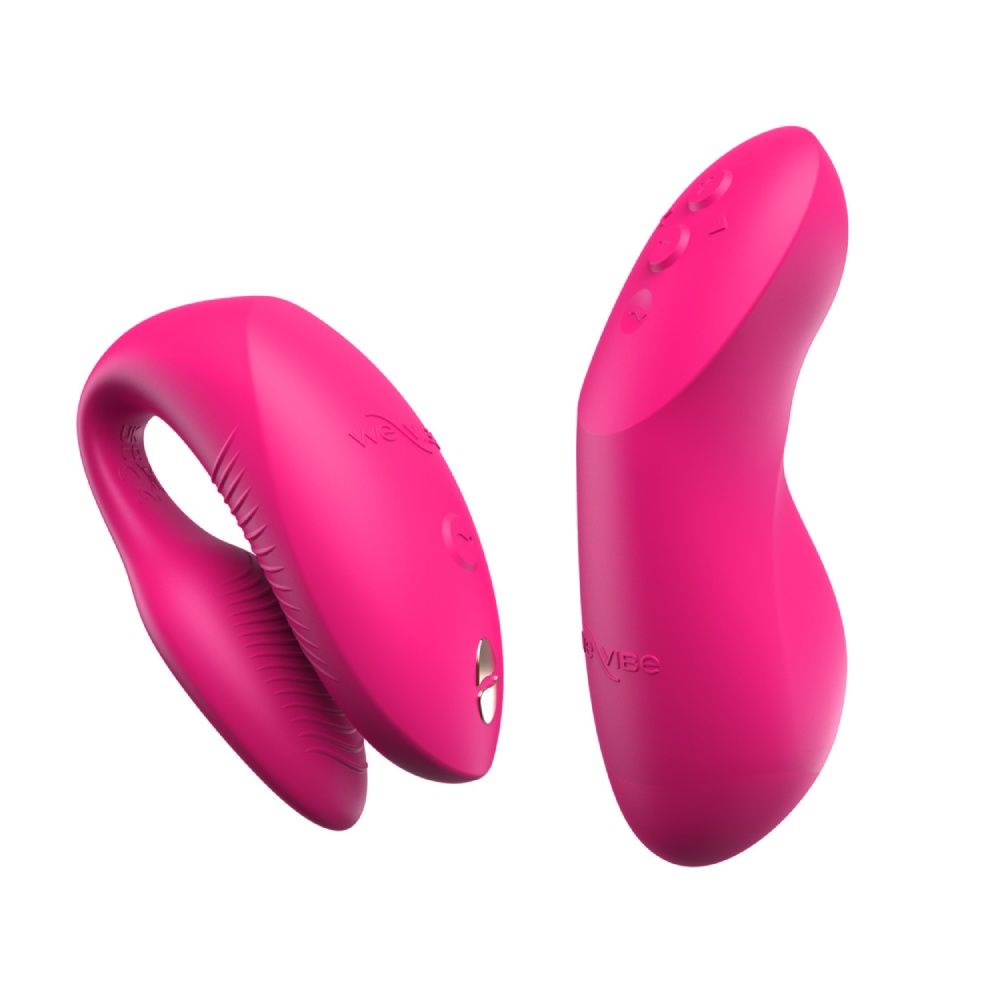 Вибратор для пар We-Vibe Chorus Pro с пультом и приложением, розовый, 8 см фото №45 — секс игрушки: Украина, NO TABOO