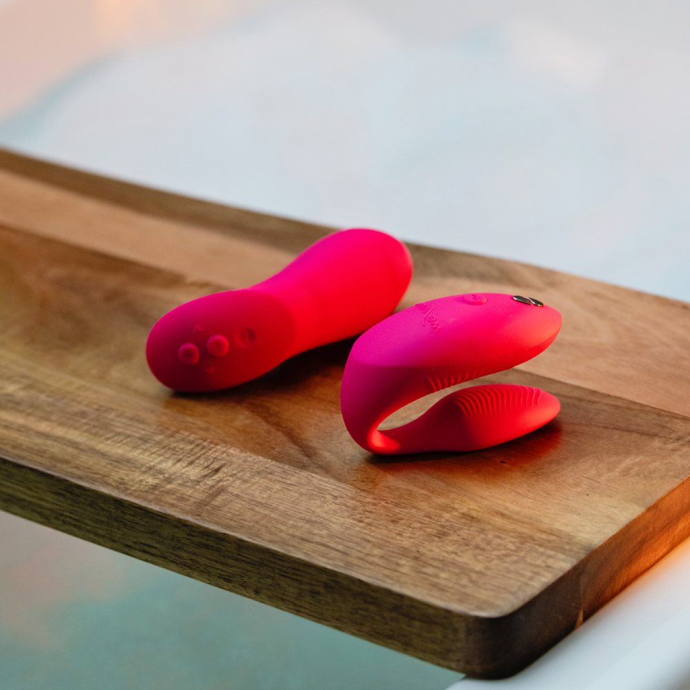 Вибратор для пар We-Vibe Chorus Pro с пультом и приложением, розовый, 8 см фото №22 — секс игрушки: Украина, NO TABOO